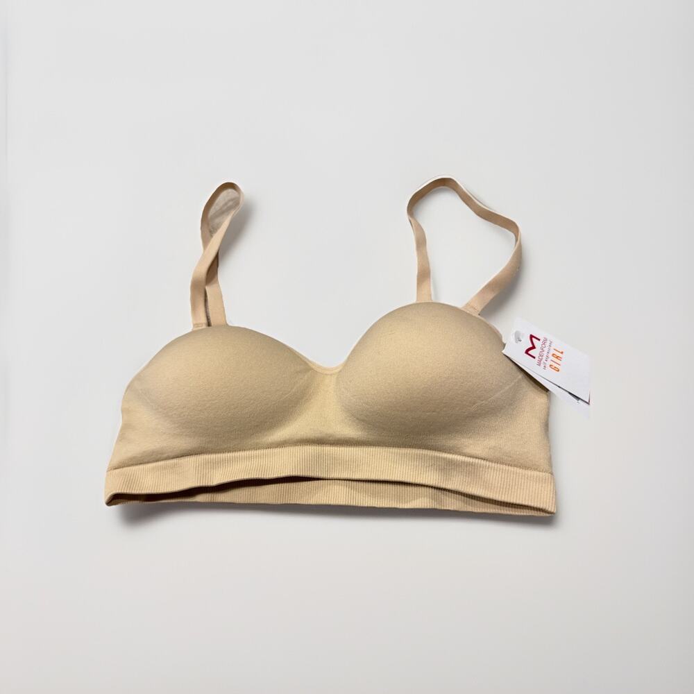 Maidenform Girls Seamless “Nude” Lightly Padded Pullover Bra Size 32A New